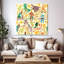 Ashelle, motif d'animaux de safari-109032451
