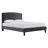 Modway Alessi Performance Velvet Platform Bed-393905116-393905111