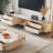 Modern Minimalist Rock Slab Coffee Table-107360822