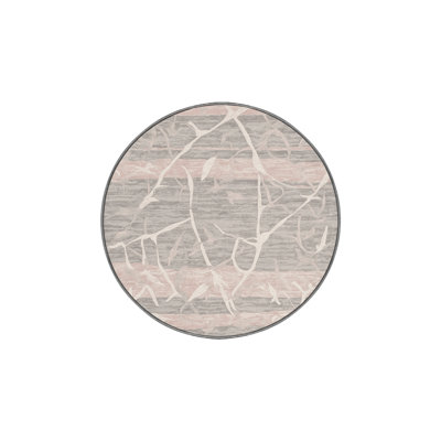 Machine Washable Gray Area Rug