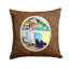  Coussin décoratif 14 "Lady with Her Schipperke
