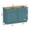 Base de meuble-lavabo double 48 po seulement-106891092
