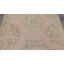 Tapis de couloir unique en laine noué à la main de style années 1960 de 4 pi 8 po x 12 pi 9 po en rouge foncé / brun / gris