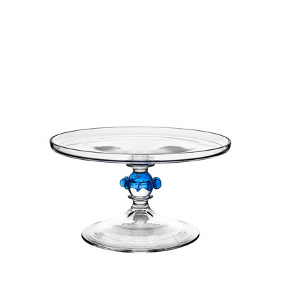 Nell Ruffle Petite Cake Dome & Stand Set