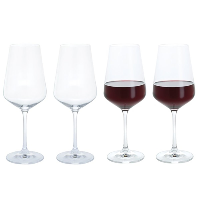 Dartington Crystal Cheers! 450ml Red Wine Glass Set