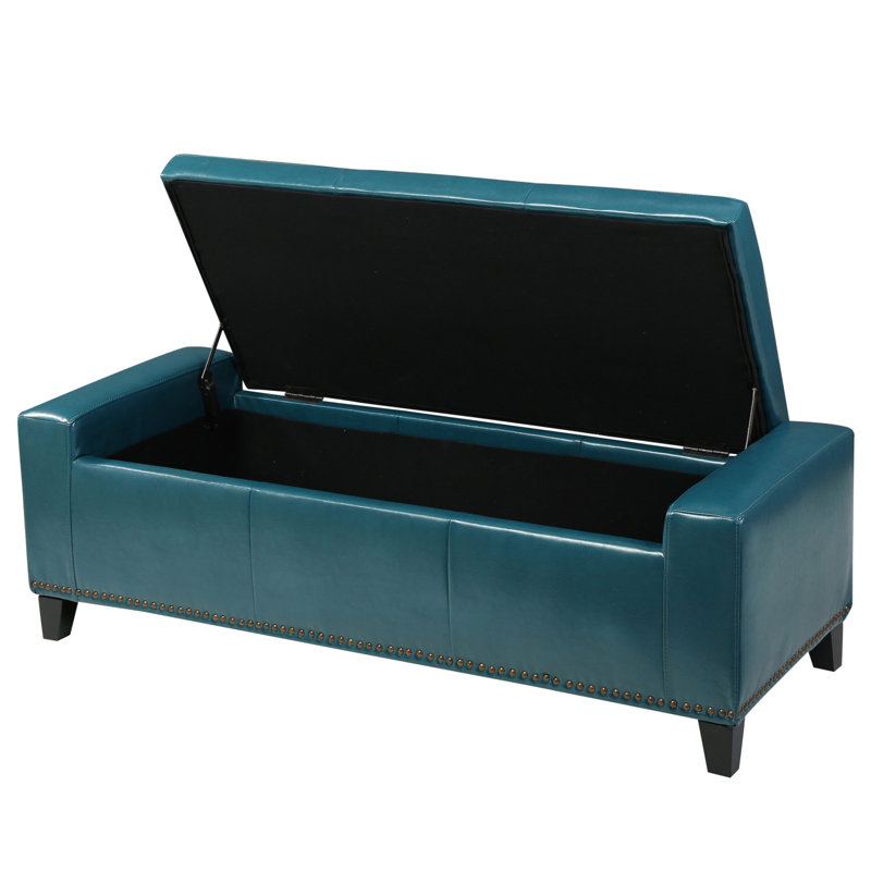 Banc de rangement moderne rembourré