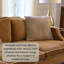 Ensemble de 2 housses de coussin beiges 18 x 18