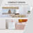 HomCom 1.1 Cubic Feet Countertop Mini Fridge with Freezer-99186689