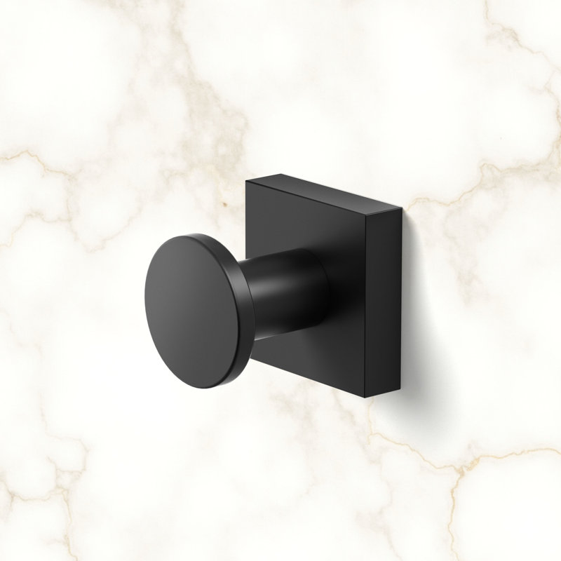 Patère Glam Too, Noir mat
