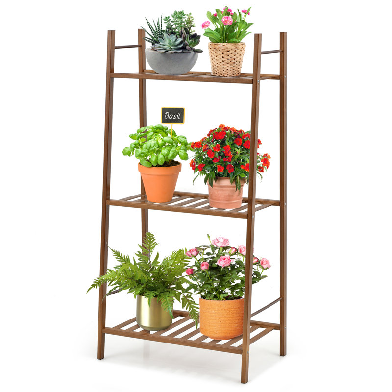 Support pour plante Iktan, Brun