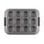 Anolon Advanced Bakeware Nonstick Muffin Pan with Lid, 12-Cup, Graphite