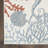 Baeza Animal Print Ivory/Blue/Red Area Rug-7296599
