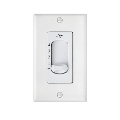 4 Speed Slide Fan Wall Control