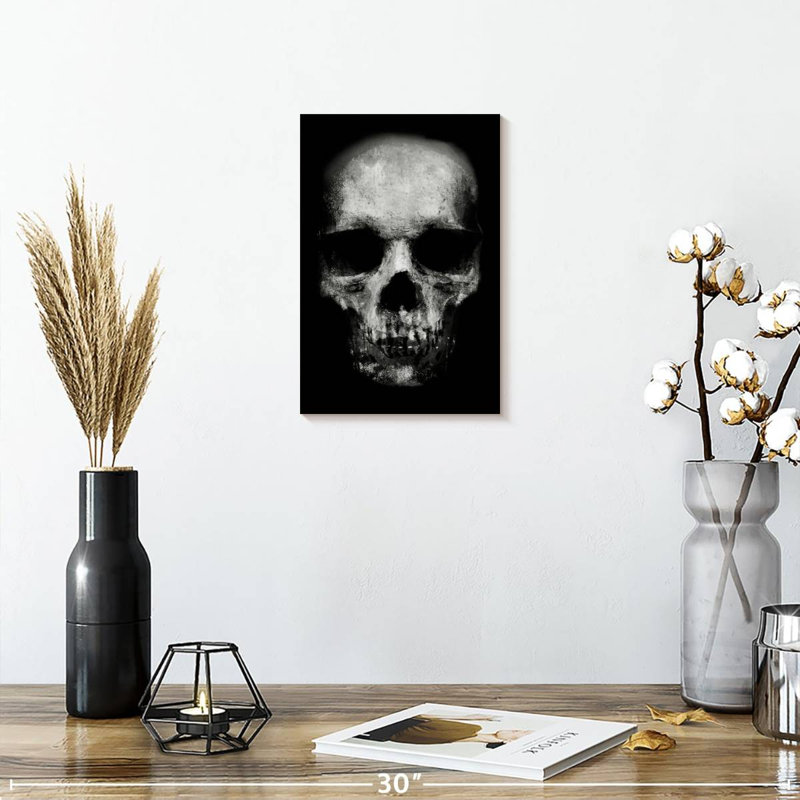 Phantom Skull, 12" H x 8" W