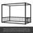 Iron Canopy Bed-1079711536