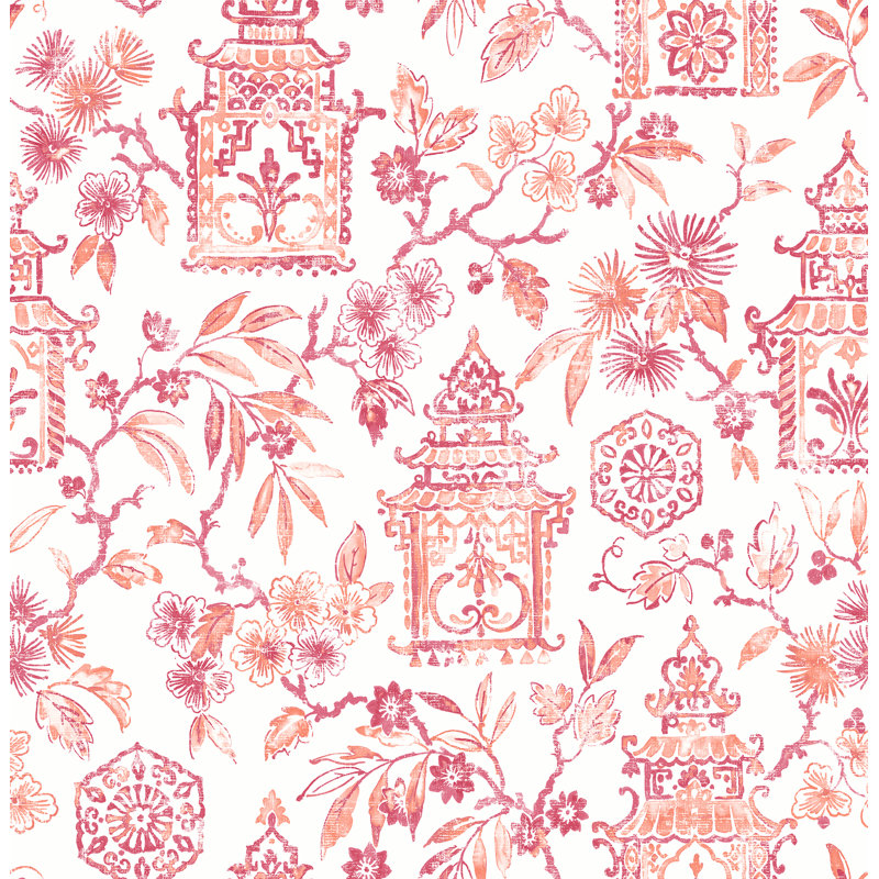 Rouleau de papier peint Hoyle, Rose