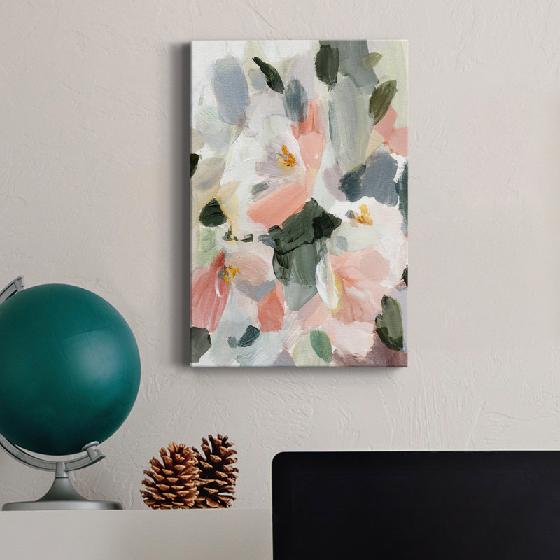 " Soft As Petals II ", 36" H  x 24" W x 1" D