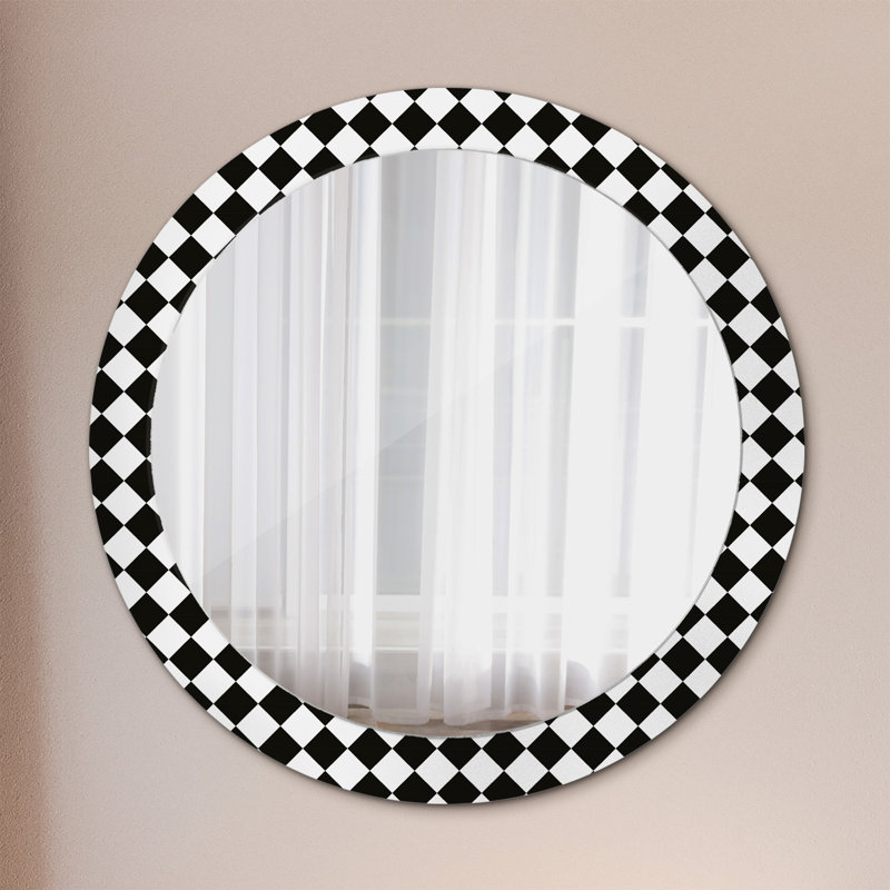 Huldar Glass Flat Wall Mirror
