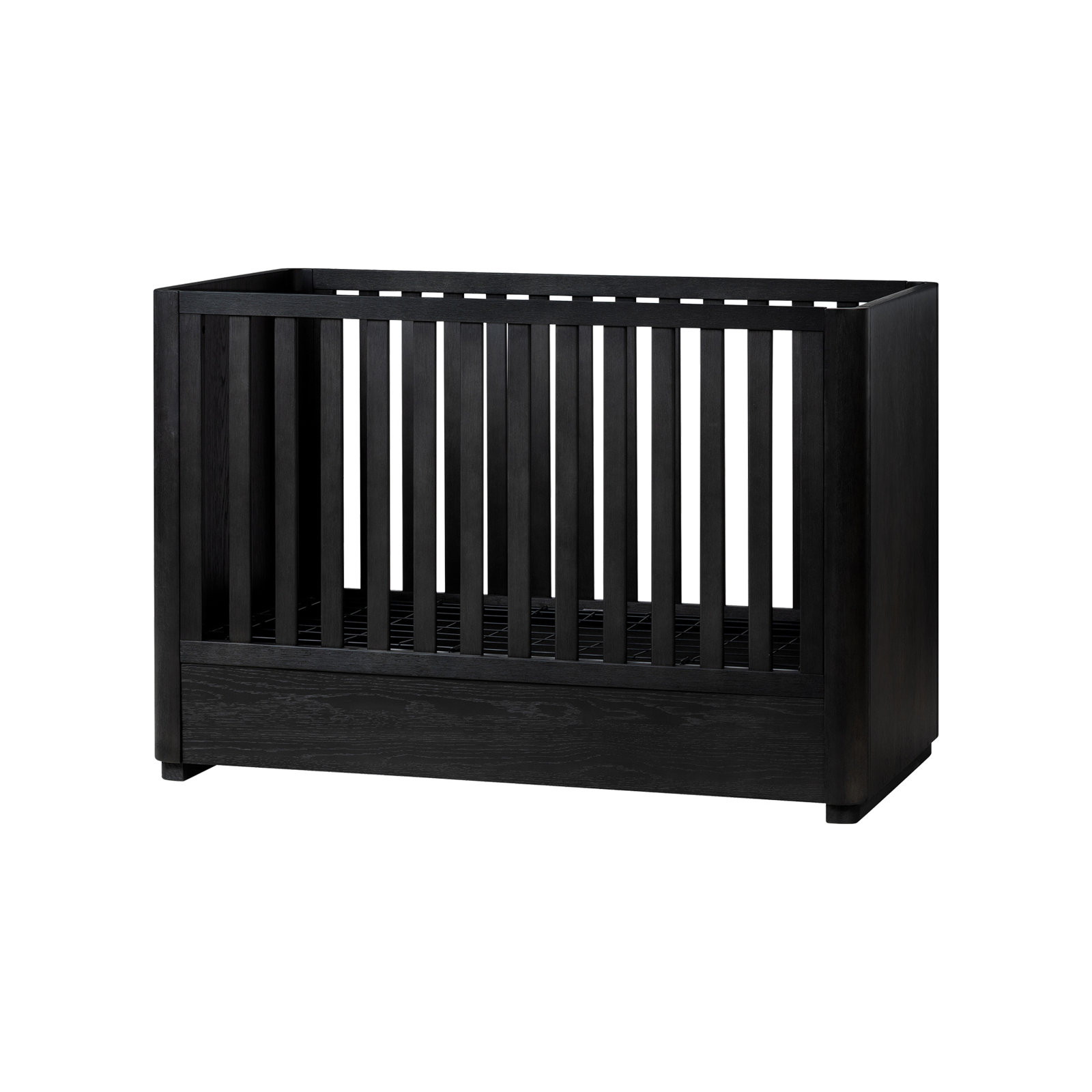 Peterson Oak Convertible Crib, Midnight Blue