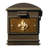 Lewiston Mailbox Aluminum Post Mounted Mailbox with Magnetic Closure