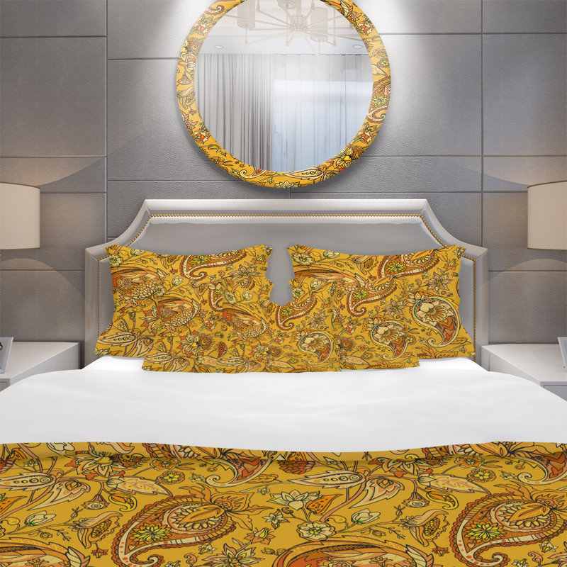 Ensemble de housse de couette designer, Housse de couette très grand + 2 taies décoratives
