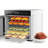 8-Tray Digital Dehydrator with Horizontal Airflow, LED Touch Panel & Dishwasher-Safe Trays-122654560