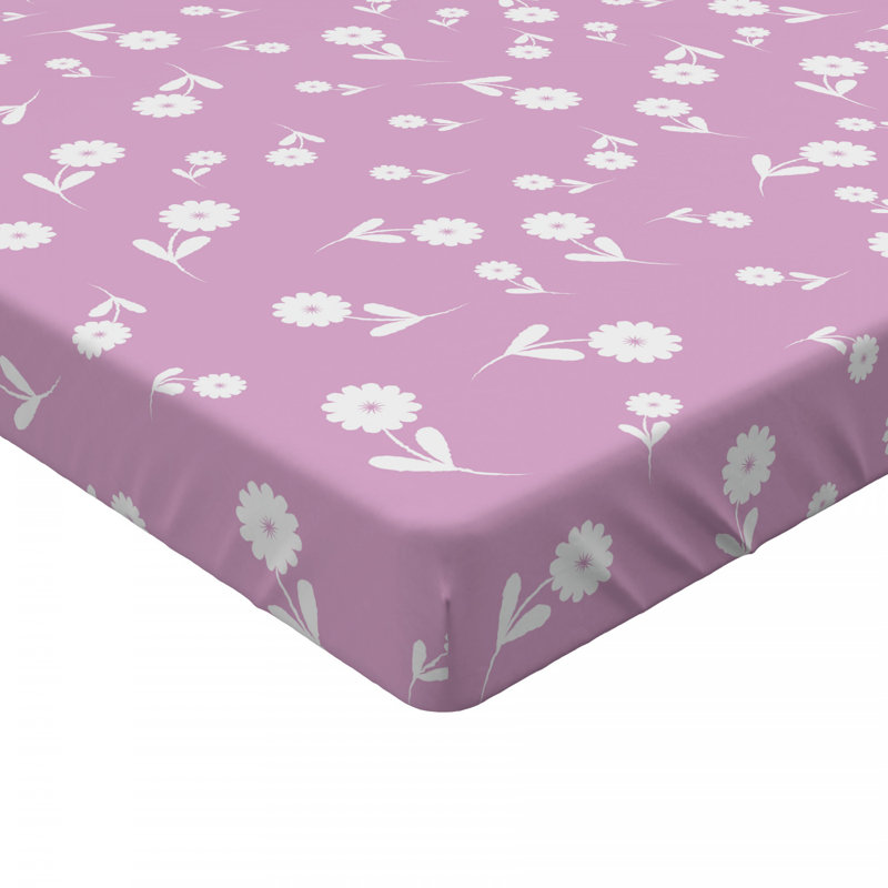 Drap-housse floral en microfibre, Drap-housse grand