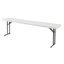 Table pliante robuste NPS, gris moucheté-33816514