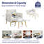 Velvet Armchair with Footstool-476355745