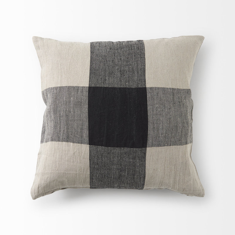 Ajahnay Square Linen Pillow Cover