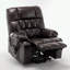 Fauteuil inclinable en cuir Vegan