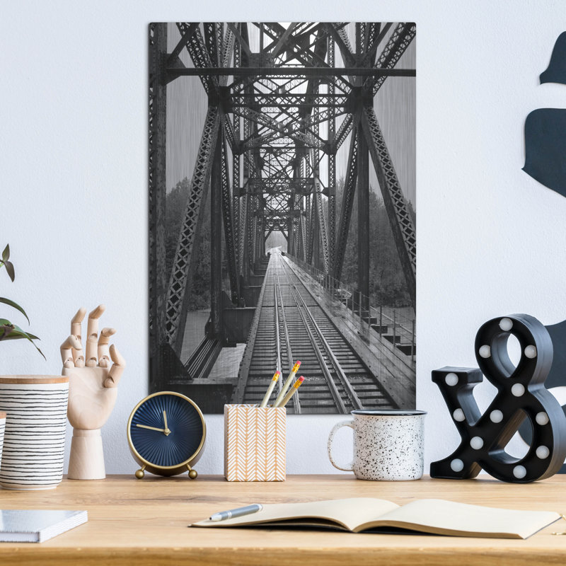 «The Alaskan Railroad» par Lori Deiter, H 16 po x l 12 po