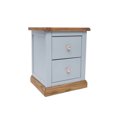 Eastchester 45cm W Solid + Manufactured Wood Bedside Table
