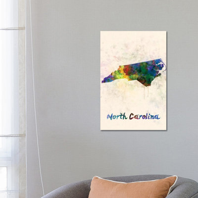 North Carolina by Paul Rommer - Wrapped Canvas Painting