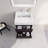 Babajide Bathroom Vanity with Acrylic Top-238093453