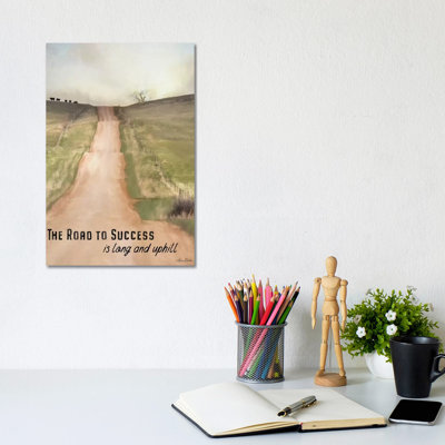 Road To Success by Lori Deiter - Wrapped Canvas Print