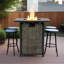 Table de foyer au propane