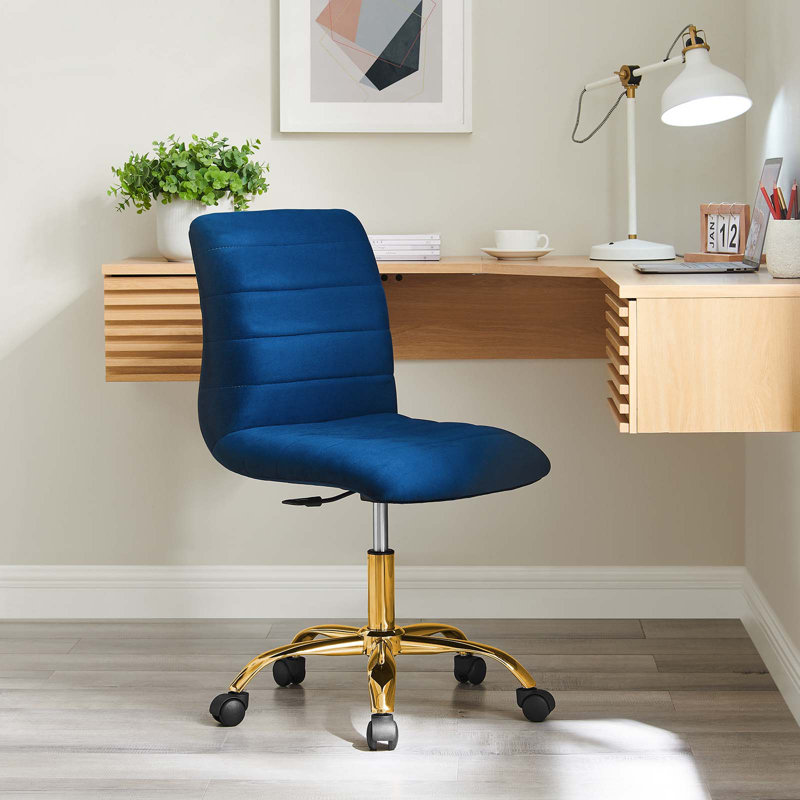 Chaise de bureau Ripple Performance, Bleu marine