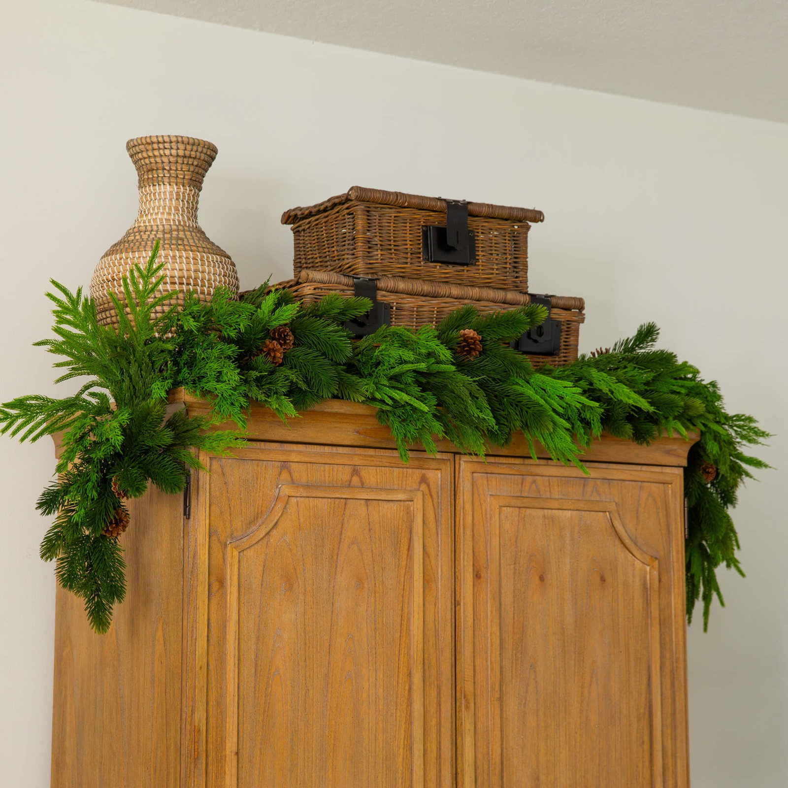 72" Mixed Pine Christmas Garland