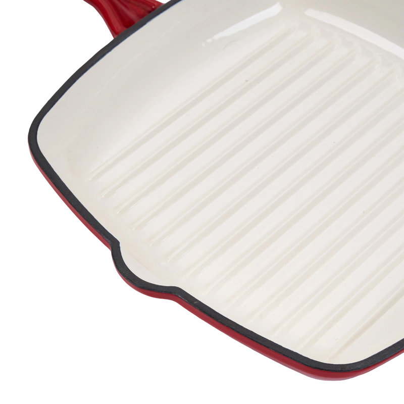 Enamelled Cast Iron Frying Pan