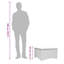 2 tabourets de patio avec coussins 21,7 po x 21,7 po x 14,2 po en poly rotin-403474404-403474415