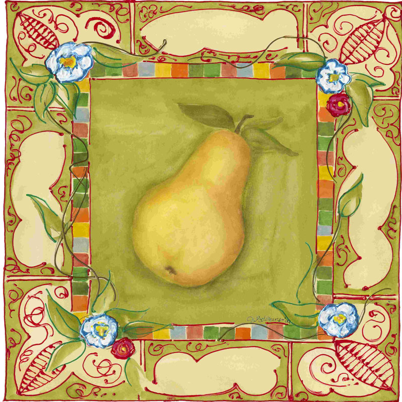 Poire campagne française, H 30 po x l 30 po