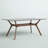 Alxander Glass Top Dining Table