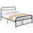 Kempst Queen Size Bed Frame with Headboard and Footboard, Classic Metal Platform Bed Frame, Mattress Foundation with Heavy Duty Metal Slats Support, No Box Spring Needed, Noise-Free-2116301730-2129857997