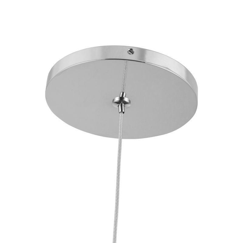 Motif 1 - Light LED Pendant, 20.625" H x 0.75" W x 0.75" D, Chrome