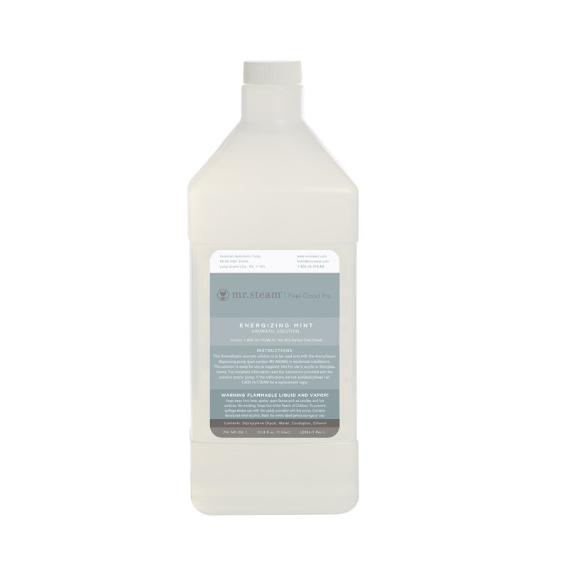 Huile essentielle de menthe énergisante AromaSteam 1L
