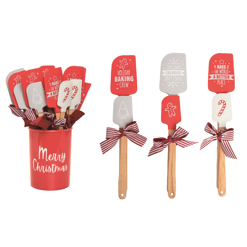Silicone Cmas Lg/Sm Spatula Gift Set S/1