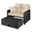 121cm Wide Patio Sofa with Cushions-42115061