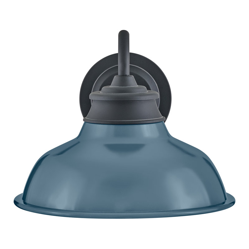 Hinkley Wallace Gooseneck Barn Light, Denim Blue