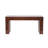 Astin Console Table with Open Shelf & Soft Curved Profile